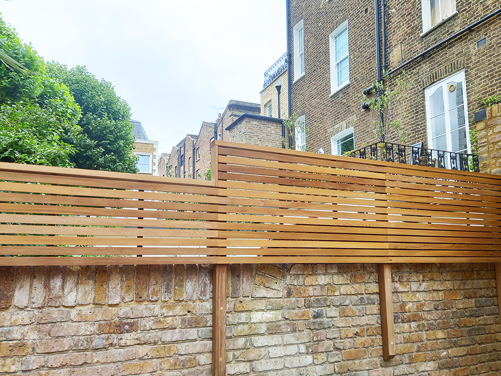 Cedar wood deals fence panels